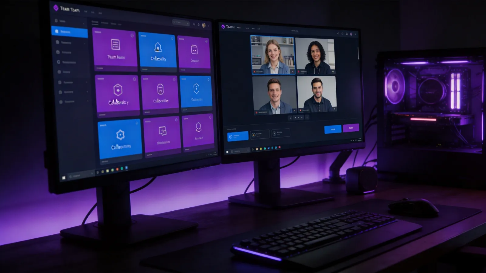Microsoft Teams桌面版界面展示